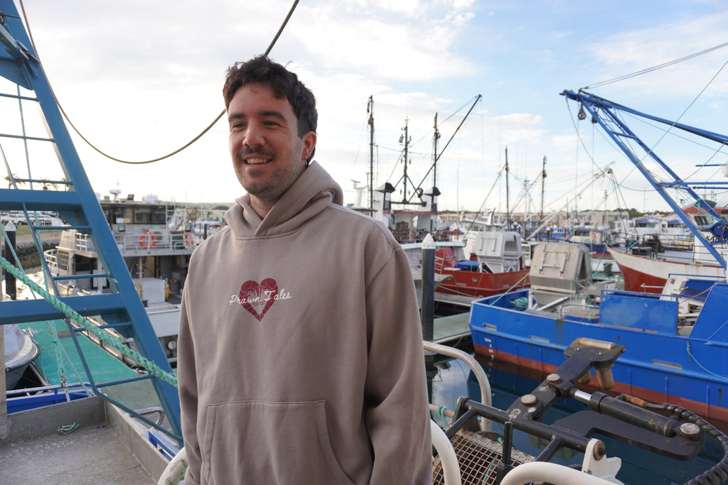 Prawn Tales Hoodie (Mushroom) Pre order