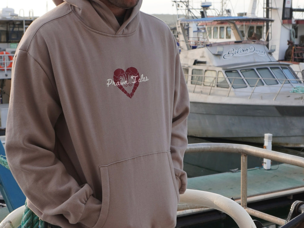 Prawn Tales Hoodie (Mushroom) Pre order
