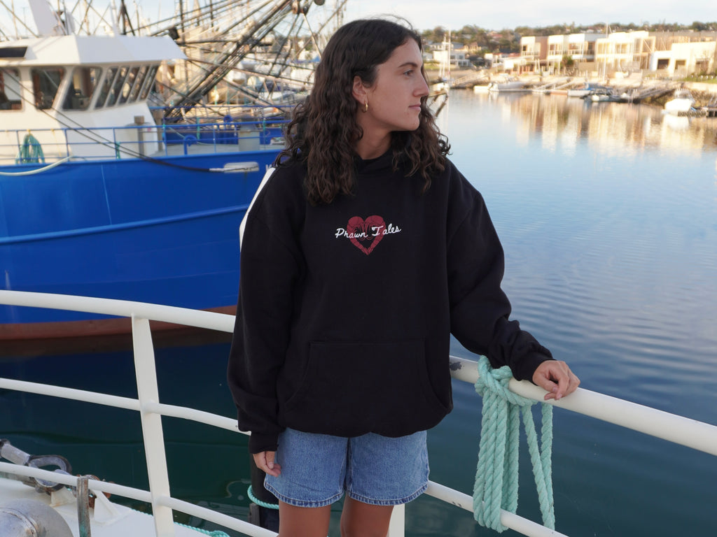 Prawn Tales Hoodie (Black) Pre Order
