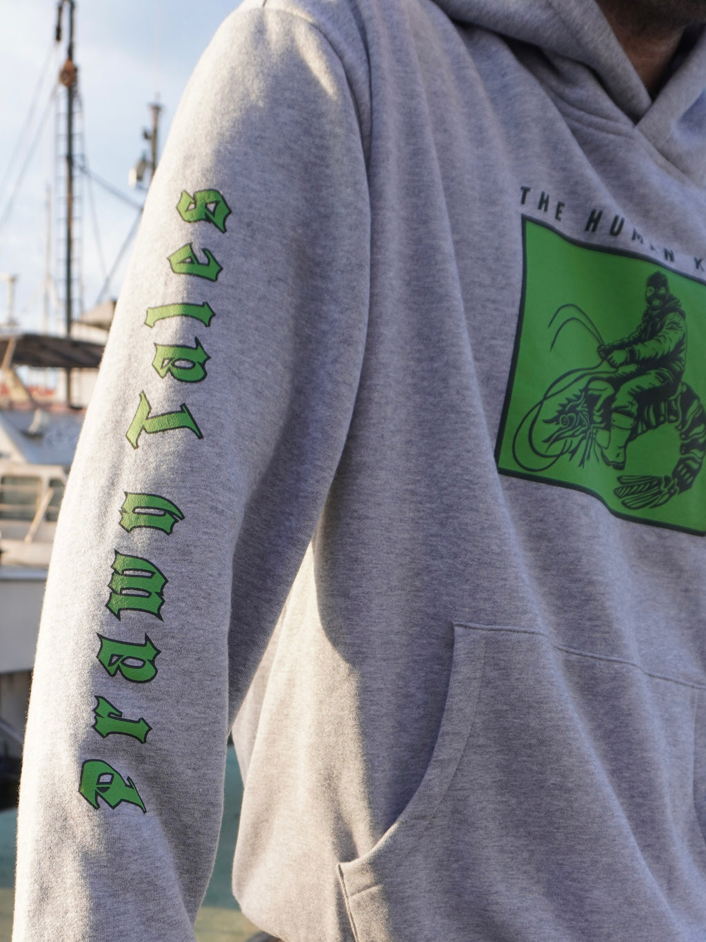 Human Keel Hoodie (Grey) Pre Order
