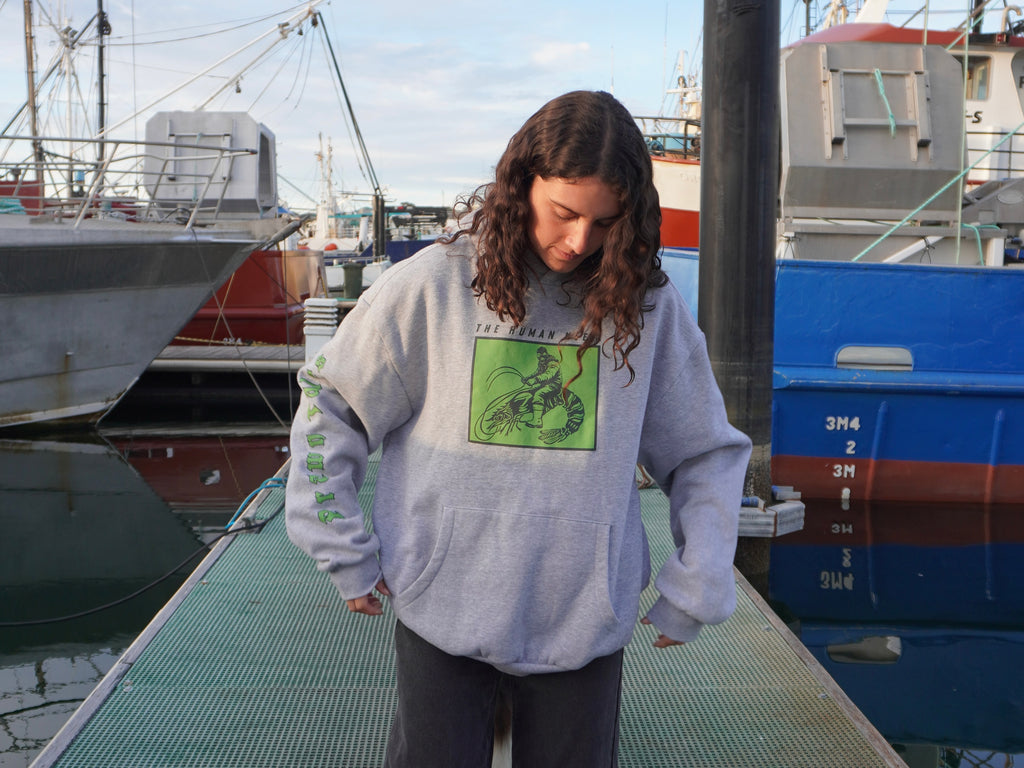 Human Keel Hoodie (Grey) Pre Order