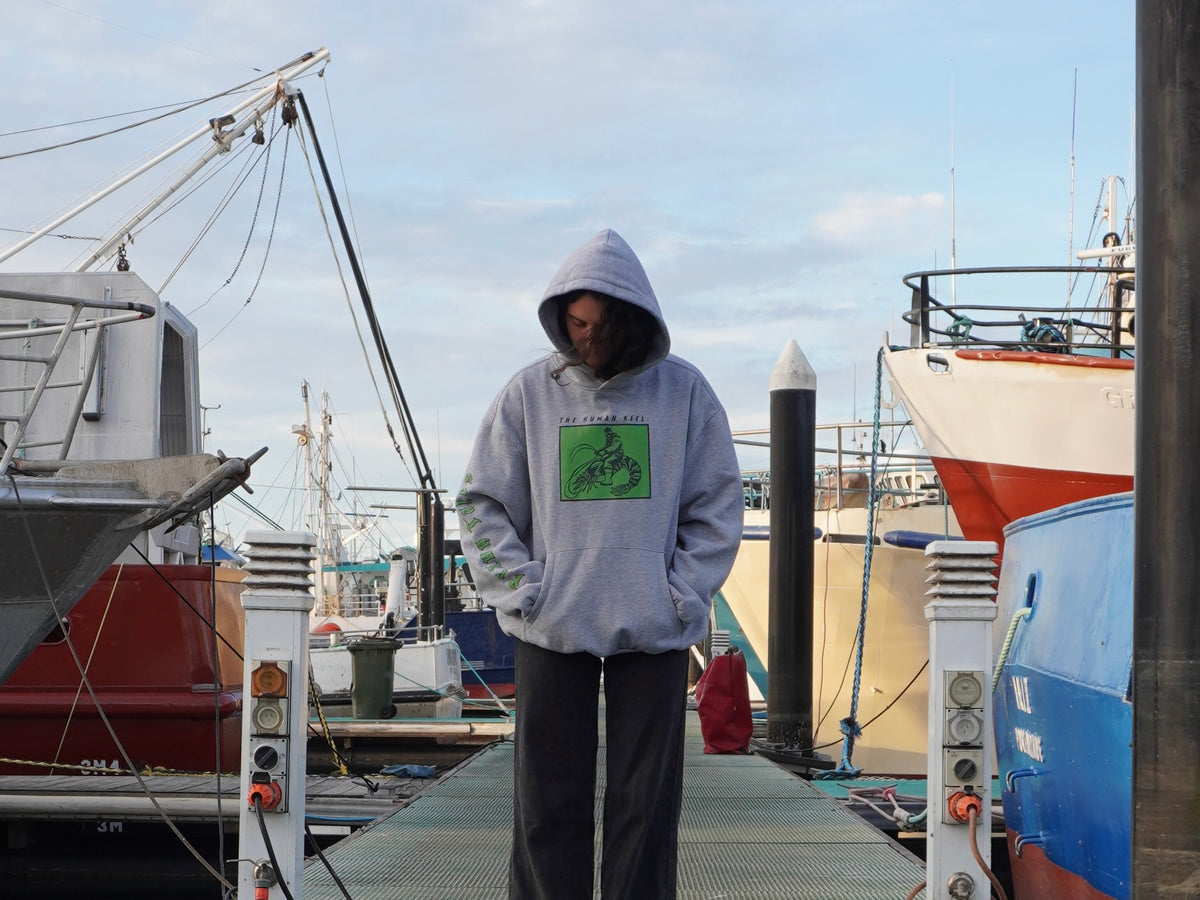 Human Keel Hoodie (Grey) Pre Order