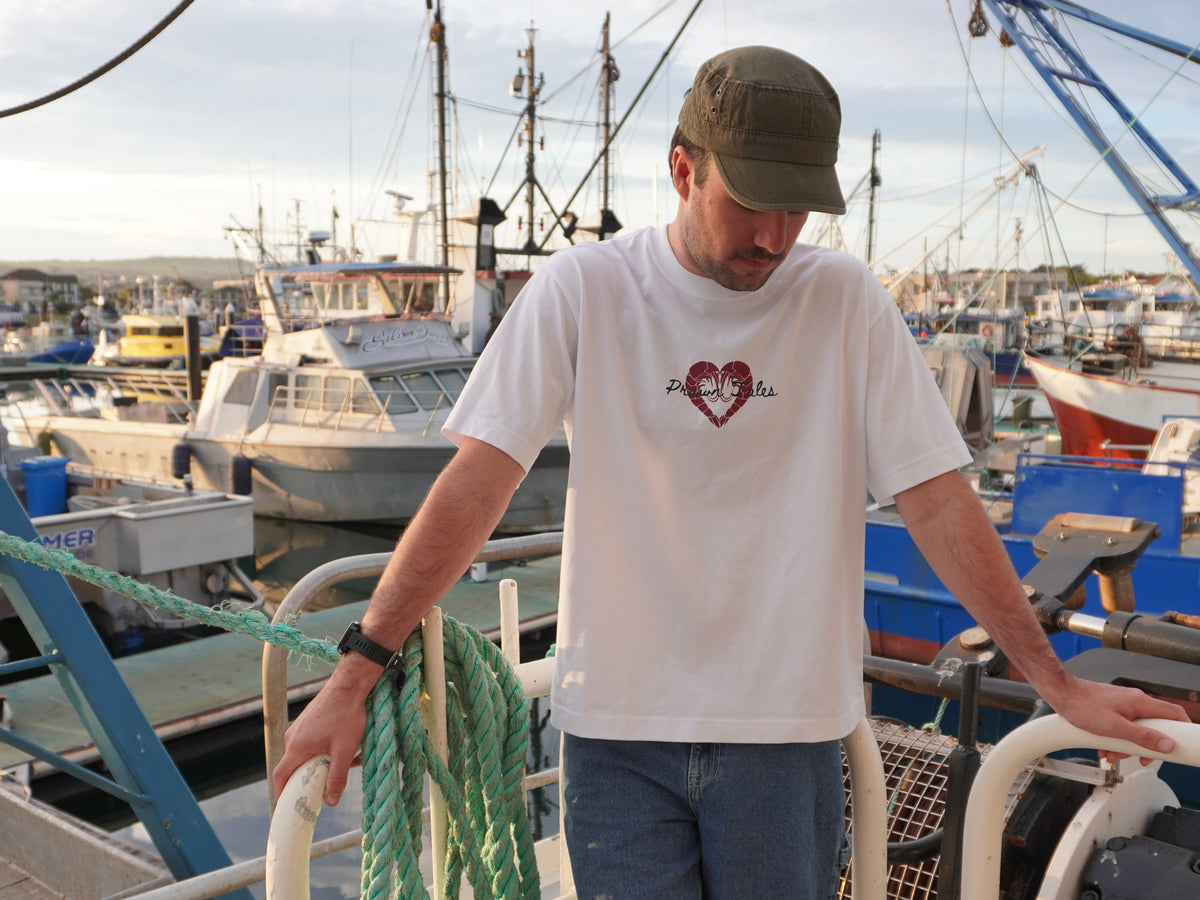 Prawn Tales T-Shirt (White) Pre Order