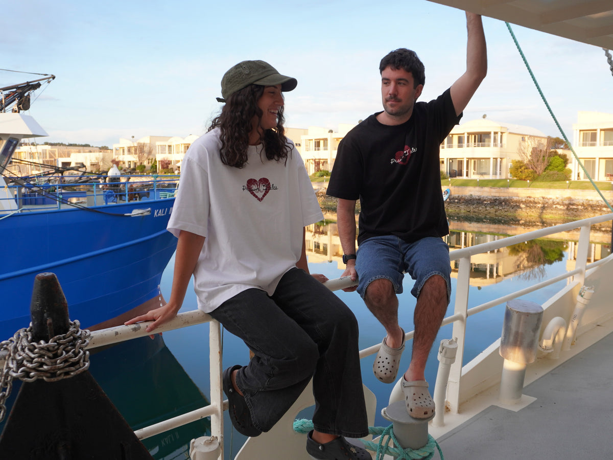 Prawn Tales T-Shirt (White) Pre Order