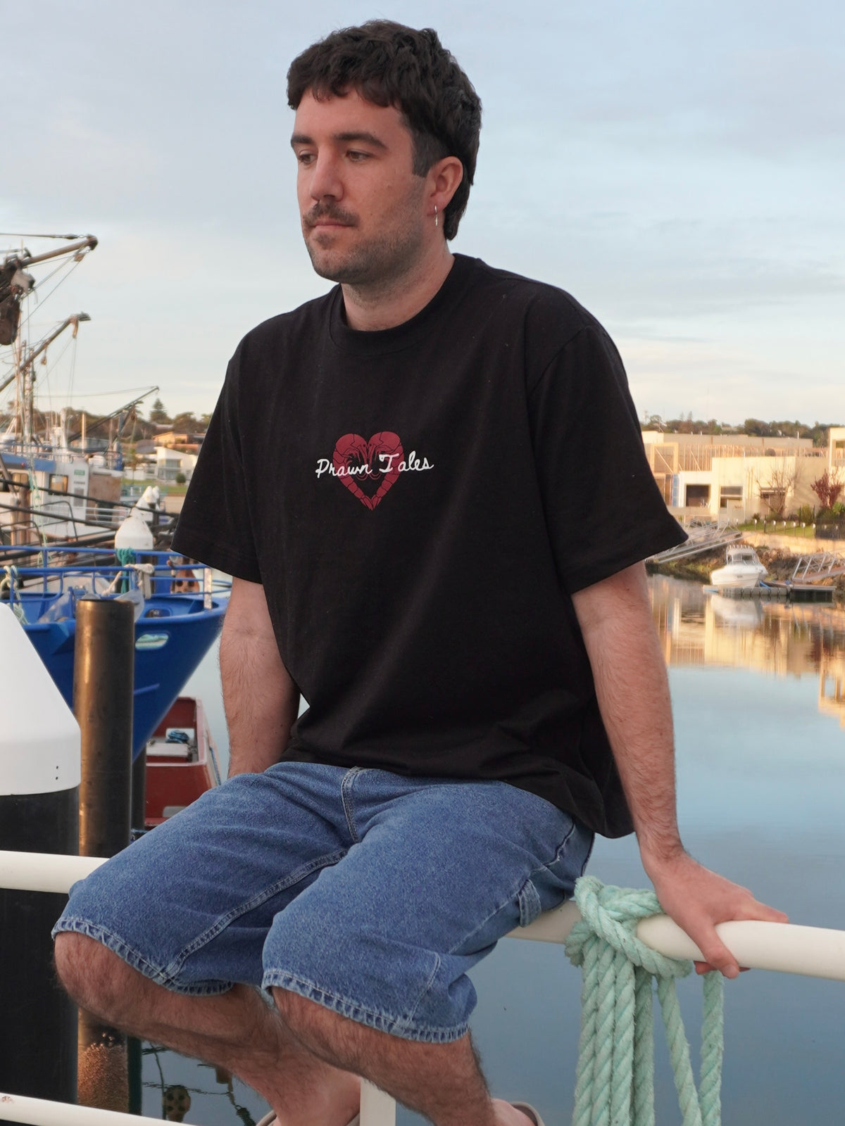 Prawn Tales T-Shirt (Black) Pre Order